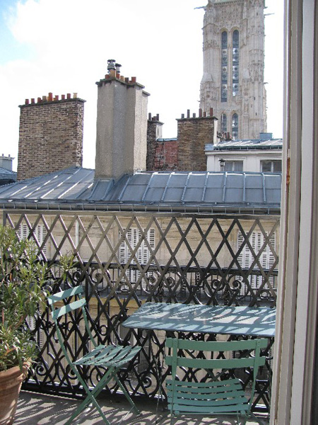 Ah Paris vacation apartment 206 - terrasse