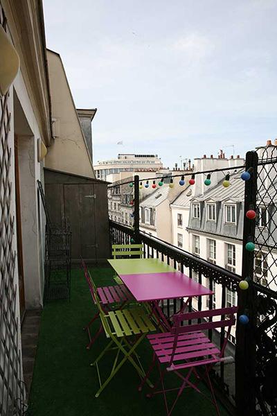 Ah Paris vacation apartment 88 - terrasse